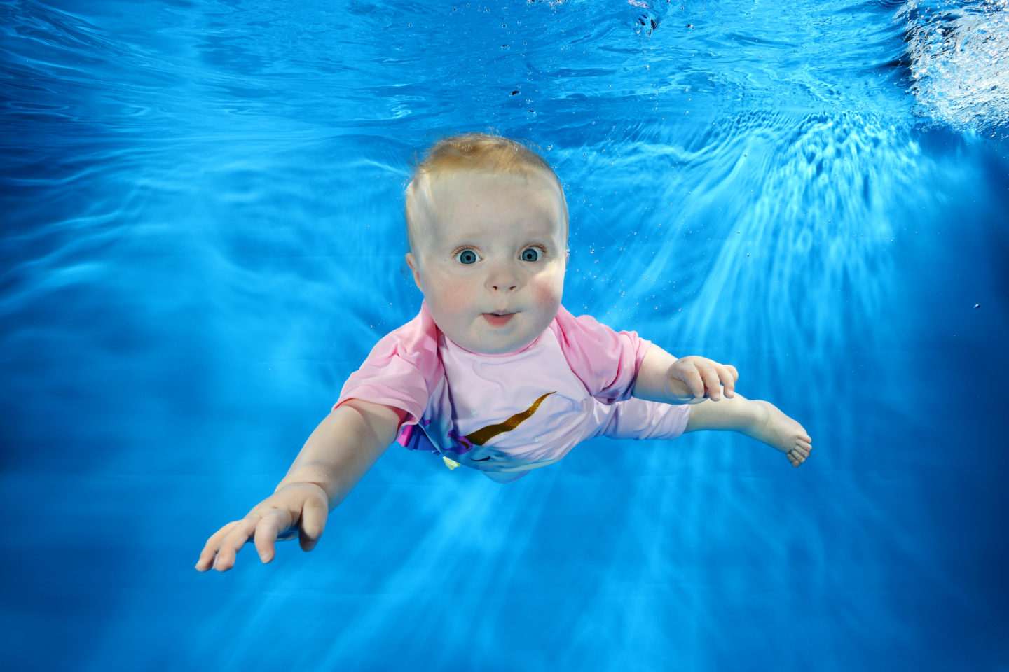 Water best sale babies swimming